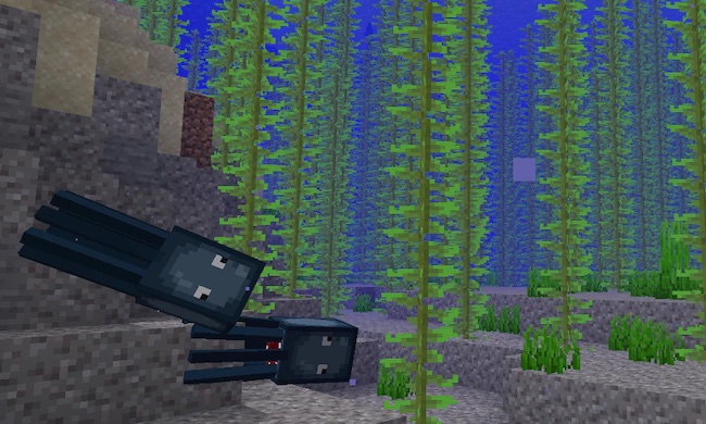 harvest kelp in minecraft